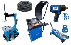 Комплект шиномонтажного оборудования Техносоюз полуавтоматический №2