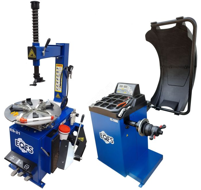 Комплект шиномонтажного оборудования EQFS ES-21 + ES-550, 220/380В