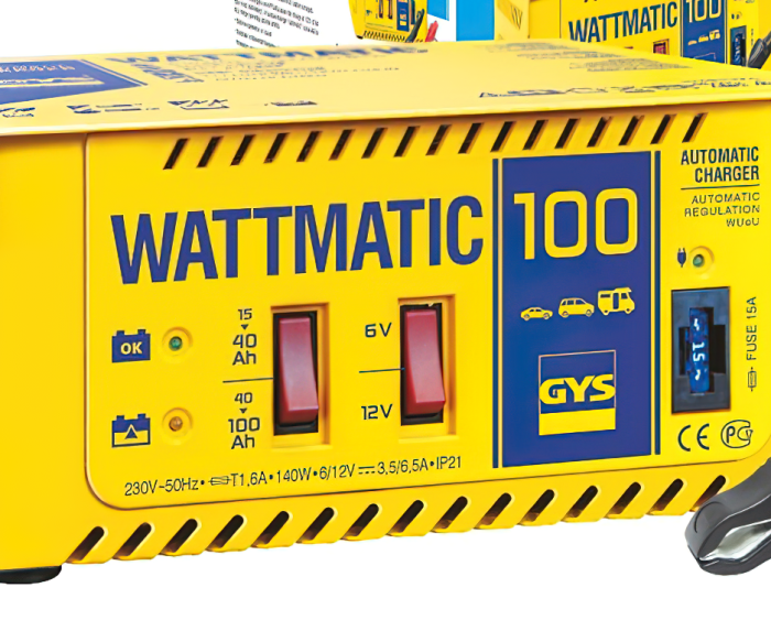 Зарядное устройство GYS Wattmatic 100, 9,5А, инверторное