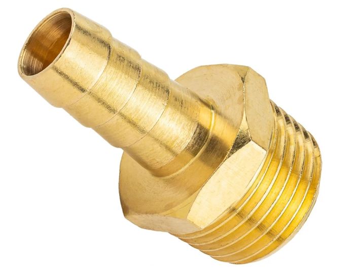 Штуцер пневматический Forsage F-MH08/06(58733), 1/2", елочка 10 мм