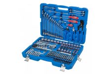 Набор инструментов в кейсе King Tony P7553MR02, универсальный, 153 предмета, с трещоткой, 1/2", 1/4"