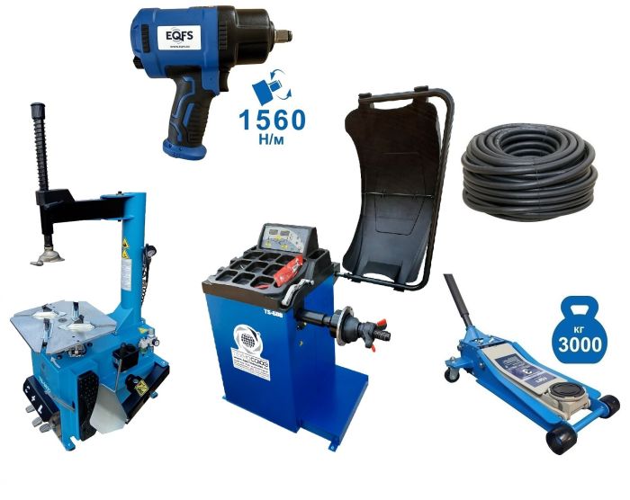 Комплект шиномонтажного оборудования Техносоюз комбинированный №1