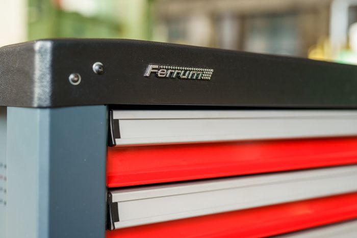 Тележка инструментальная Ferrum Premium 12.305, закрытая, 5 ящиков