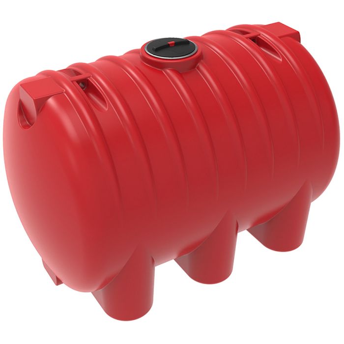 Емкость цилиндрическая КАС ЭкоПром HR 8000, 8000 литров, красная