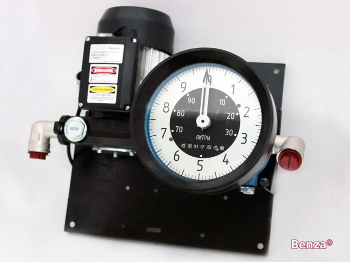 Мобильная топливораздаточная колонка Benza 24-24-57ППО25Р, 57 л/мин 24 В для перекачки дизельного топлива