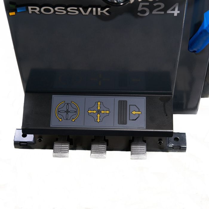 Шиномонтажный станок легковой ROSSVIK V524.380.7016 серый, полуавтоматический, 380В