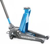 Домкрат подкатной гидравлический 3 тонны Nordberg N32034, автомобильный