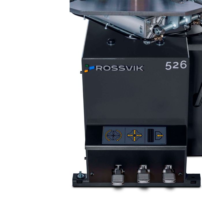 Шиномонтажный станок легковой ROSSVIK V526.380.7016 серый, двухскоростной, полуавтоматический, 380В