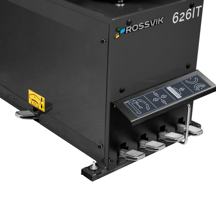 Шиномонтажный станок легковой ROSSVIK V626IT.380.7016 серый, автоматический, двухскоростной, 380В