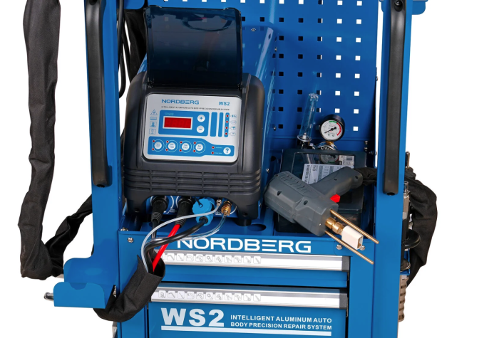 Сварочный аппарат точечной сварки Nordberg WS2, для алюминия, 250А, 220В