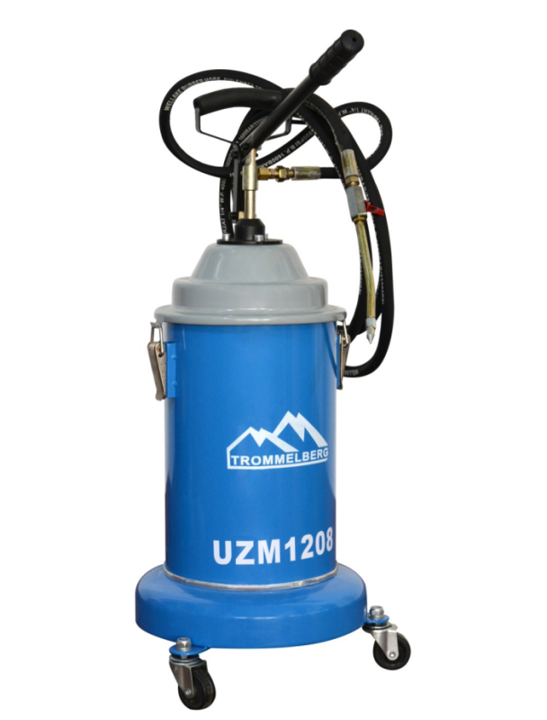 Нагнетатель смазки (солидолонагнетатель) Trommelberg UZM1208, ручной, 13 литров