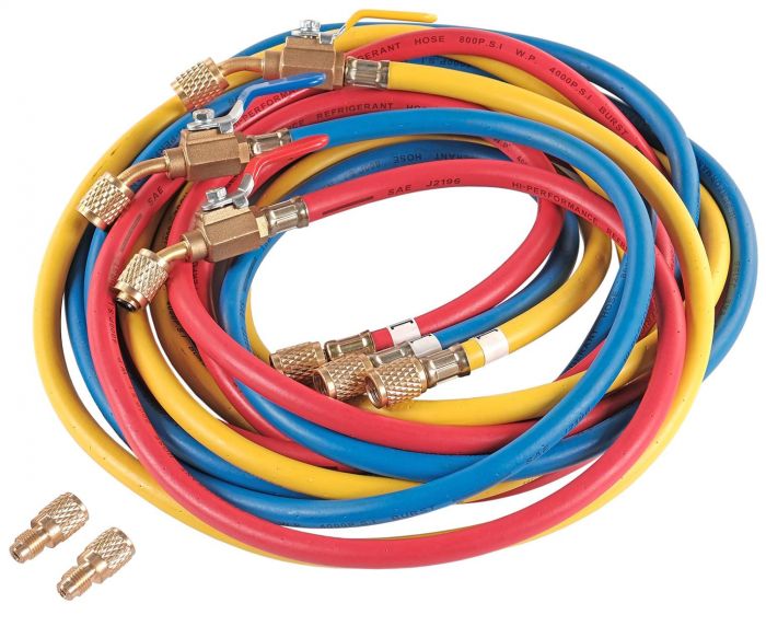 Шланг заправочный для фреона Nordberg NFH30, 3м, 3шт.