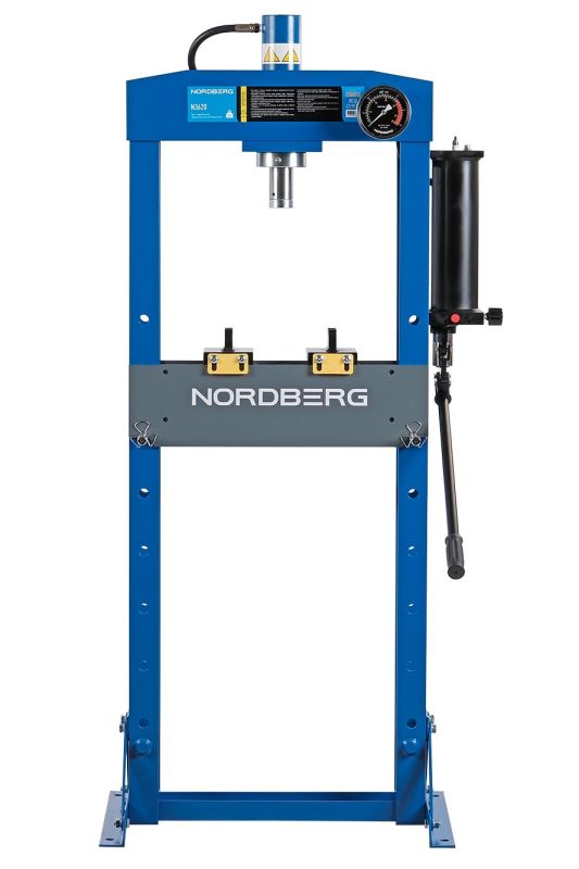 Пресс гидравлический ручной 20 тонн Nordberg N3620, напольный, гаражный