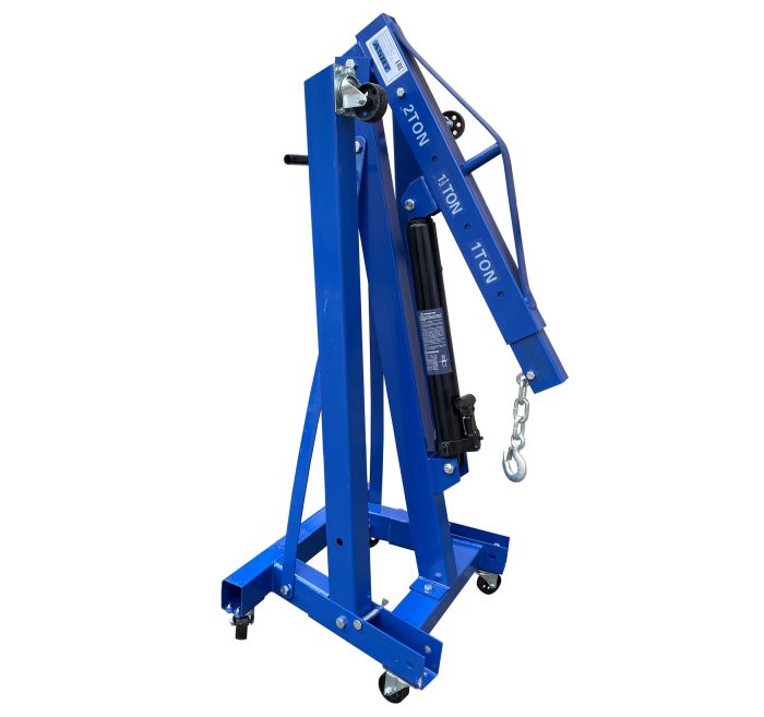 Кран гидравлический 2 тонны Техносоюз AS-2002, передвижной, гаражный