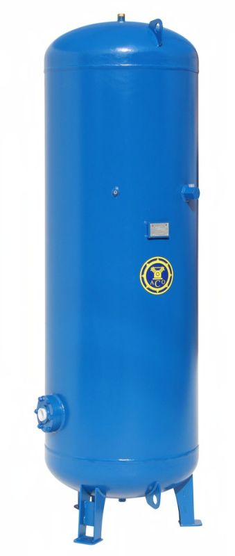 Воздушный ресивер для компрессора АСО Бежецк РВ 500-01/10, вертикальный, 500 литров