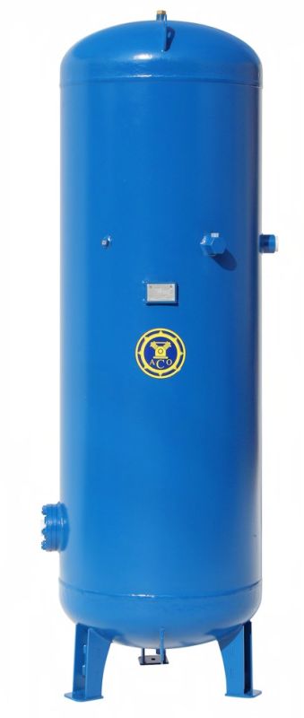 Воздушный ресивер для компрессора АСО Бежецк РВ 500/16, вертикальный, 500 литров