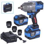 Гайковерт аккумуляторный ударный NORDBERG NE806K-1/2, 1/2", 1500 Нм, в кейсе