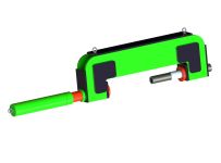 Выпрессовщик пальцев траковых цепей С-образный с башмаком 80 т Автомотив ВПТ80СБ