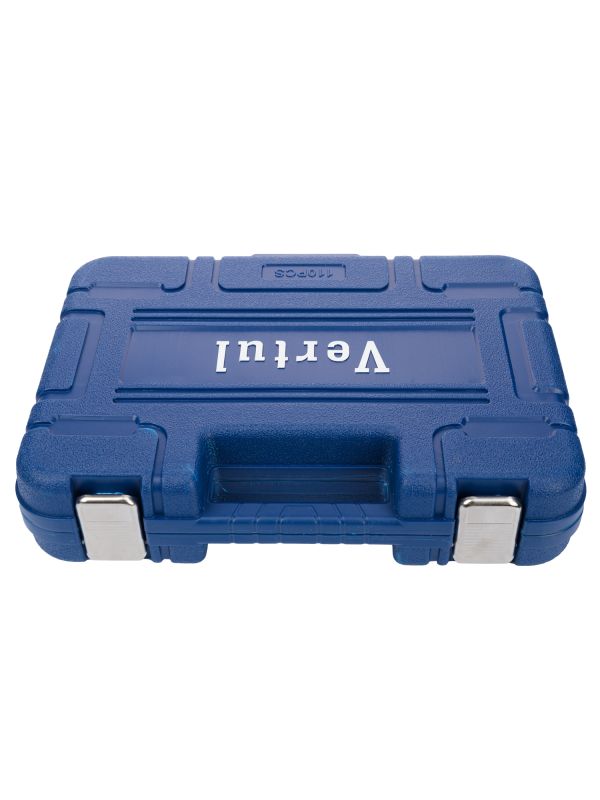 Набор инструментов Vertul VR0110, 1/4″, 1/2″, 110пр.