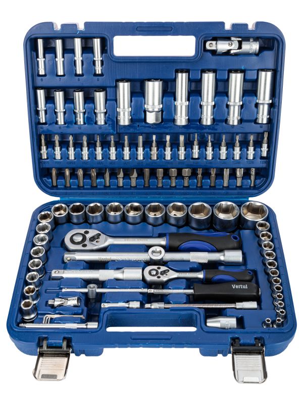 Набор инструментов Vertul VR094, 1/4", 1/2",  94пр.