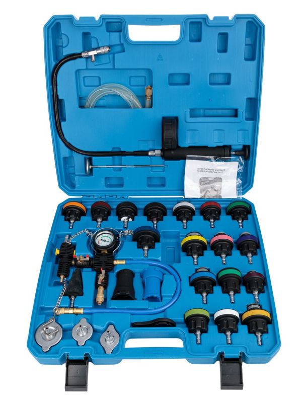 Набор для опрессовки и заправки системы охлаждения Vertul vr50508, 28 пр.