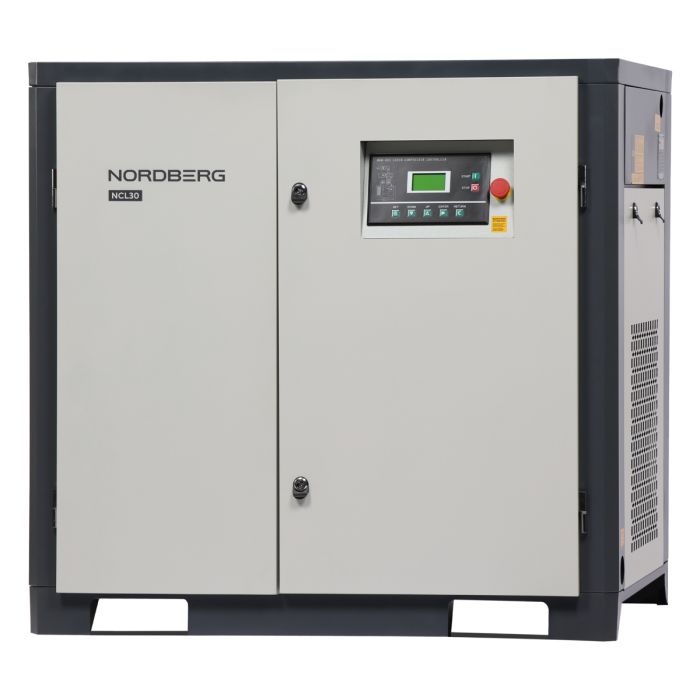 Винтовой компрессор Nordberg NCL30, прямой привод, 10 бар, IP55, 3200л/мин, 22кВт