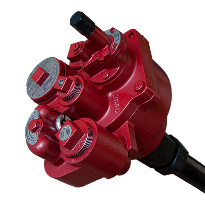 Насос погружной электрический Red-Robe QYB-150 для дизельного топлива, бензина, 380В, 300л/мин, 1,1 кВт