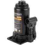 Домкрат бутылочный гидравлический 10 тонн Wiederkraft WDK-81100, автомобильный