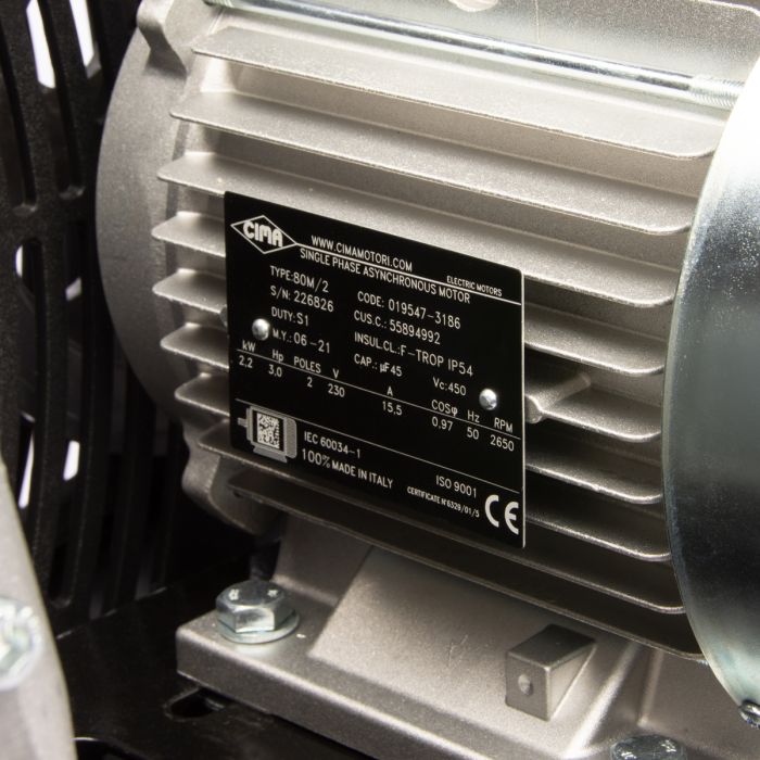 Поршневой компрессор Wiederkraft WDK-90532, ременной привод, 320 л/мин, 220В