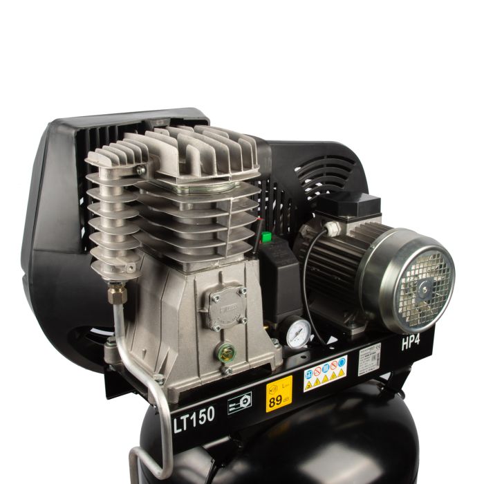 Поршневой компрессор Wiederkraft WDK-91554, ременной привод, 541 л/мин, 380В