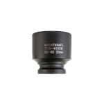 Головка торцевая ударная WiederKraft WDK-710-4032, 1/2", 32 мм