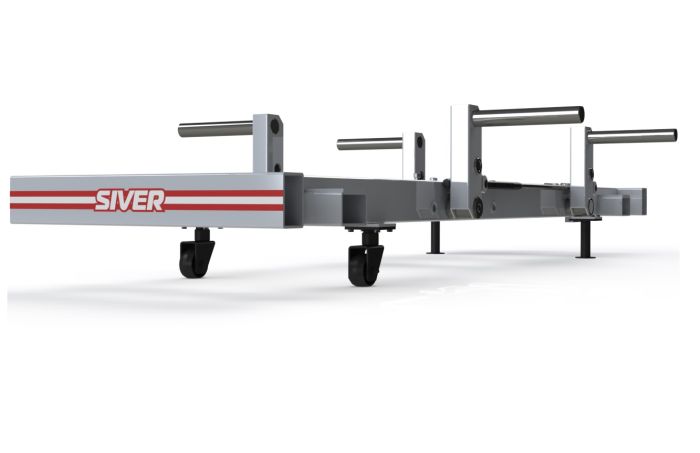 Стапель рамный передвижной 2000кг SIVER B-110 (Эксперт 2000), с одним подкатным устройством 10т