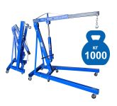 Кран гидравлический складной 1 тонна EQFS ES-0410, передвижной, гаражный