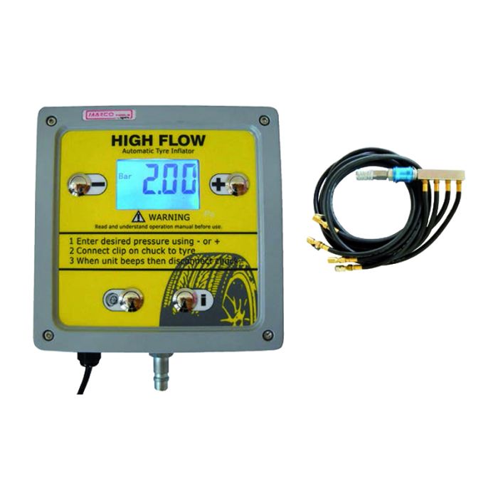 Станция для автоматической накачки колёс с дисплеем четырёхканальная SPIN s.r.l. 03.000.40