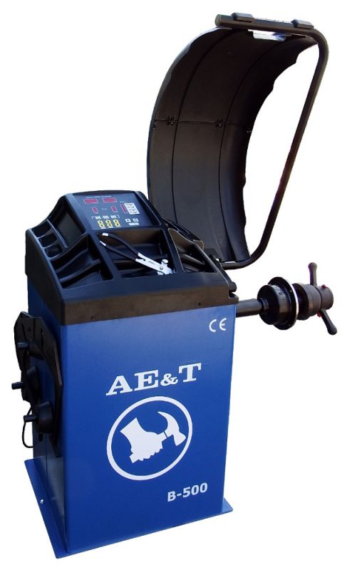 Балансировочный станок AE&T B-500, легковой, для мотоколес, ручной, 220В