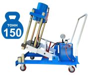 Выпрессовщик шкворней (шкворнедав) Техносоюз TS-150SP пневмогидравлический, 150 тонн Выпрессовщик шкворней (шкворнедав) Техносоюз TS-150SP пневмогидравлический, 150 тонн