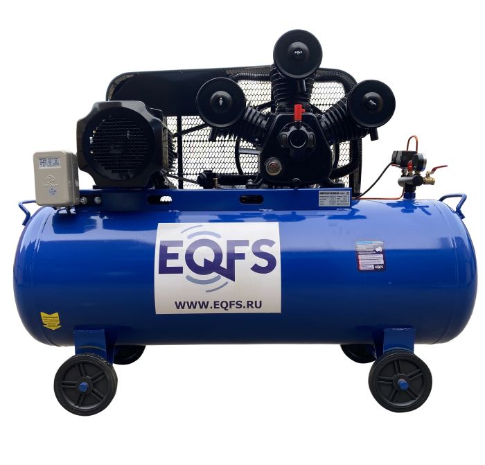 Поршневой компрессор EQFS ES-300/1100, ременной, масляный, 380В, 1100л/мин, 300л