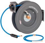 Шланг для раздачи сжатого воздуха NORDBERG HR0820RPVC, 8х12мм, на стальной катушке, 20м