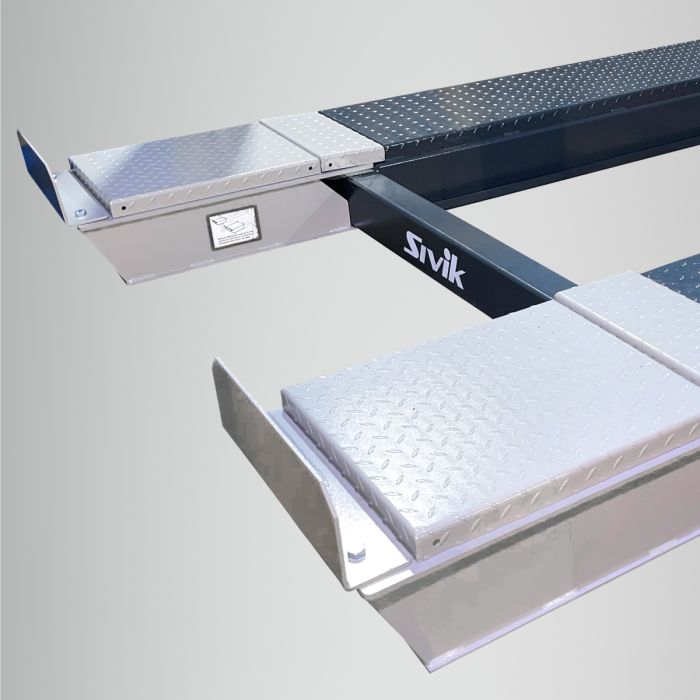 Подъемник четырехстоечный 6,5 тонн Sivik ПГА-6500/4_blue, электрогидравлический, слесарный, 380В