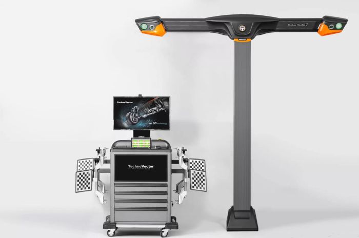 Стенд сход развала 3D Техно Вектор P 7202 TAS, напольный, P-стойка