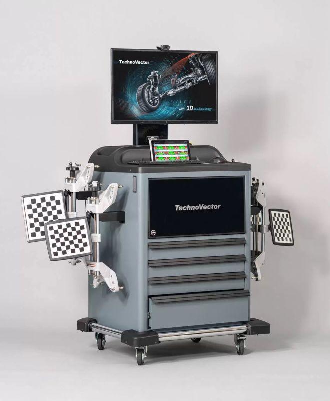 Стенд сход развала 3D Техно Вектор P 7202 TAS, напольный, P-стойка