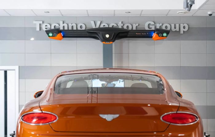 Стенд сход развала 3D Техно Вектор P 7202 TAS, напольный, P-стойка