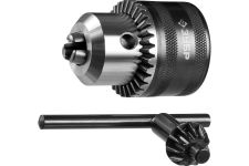 Патрон с ключом в комплекте для станков ЗУБР 29084-16_z01, 3-16 мм, В16мм Патрон с ключом в комплекте для станков ЗУБР 29084-16_z01, 3-16 мм, В16мм