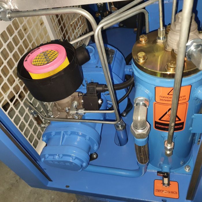 Винтовой компрессор Xeleron Dry T400 Z15A 15 Baosi IP23, ременной привод, 15 бар, 900л/мин, IP23