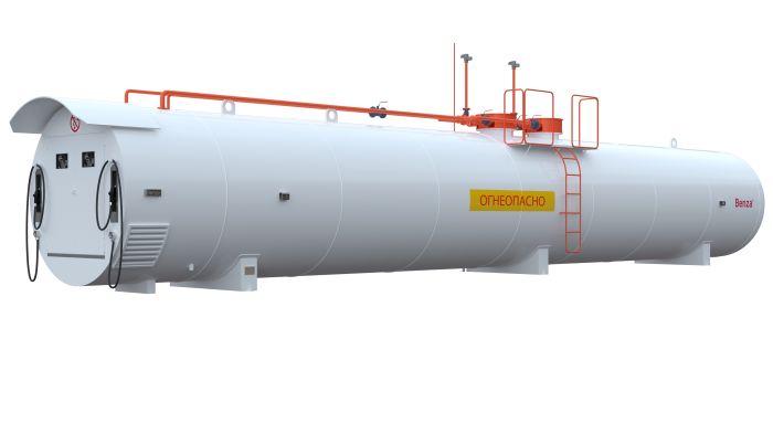 Benza Бизнес Моноблок 40 куб.м, станция топливозаправочная контейнерная