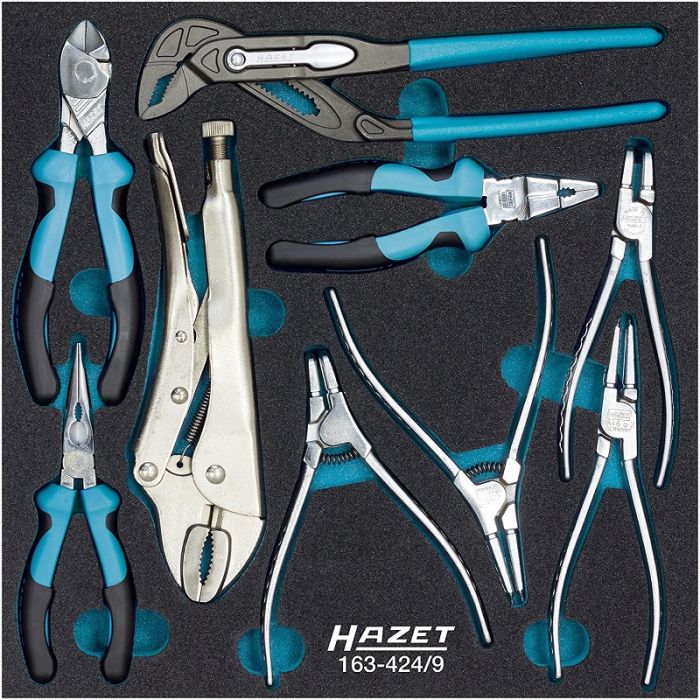 Набор губцевого инструмента Hazet 163-424/9