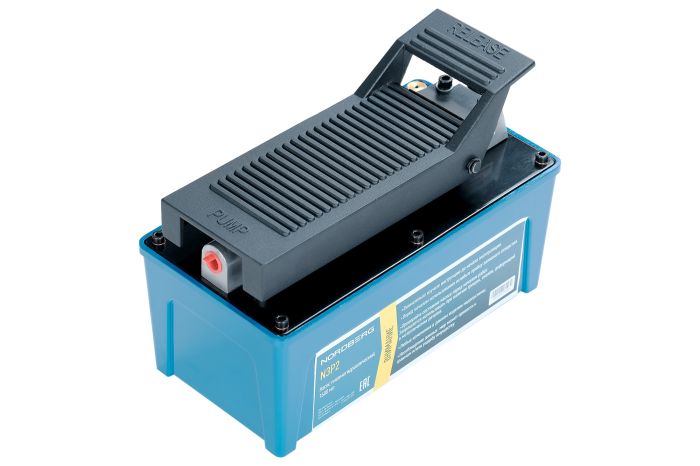 Пневмогидравлический насос ножной Nordberg N3P2, для пресса, 1.6 л.