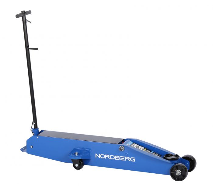 Домкрат подкатной гидравлический 10 тонн Nordberg N3210, для легковых/грузовых авто