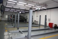 Подъемник четырехстоечный 5 тонн Everlift EE-6435V2S.52L.50T.M, электрогидравлический, для слесарных работ, 380В