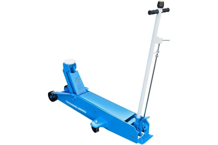 Домкрат подкатной гидравлический 10 тонн Trommelberg XRD0339, автомобильный